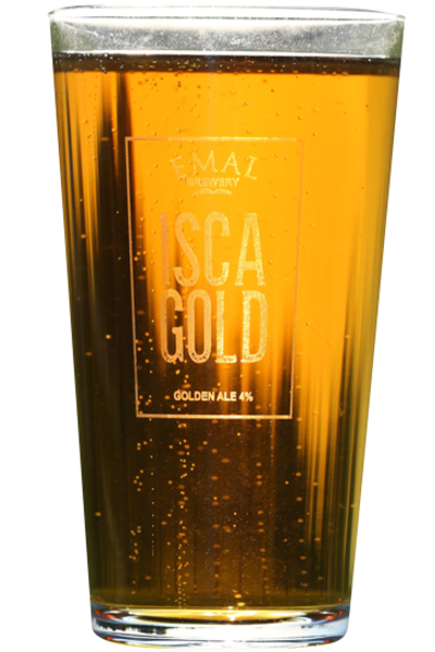 Isaac Brewery's Isca Gold - a 4% Golden Ale